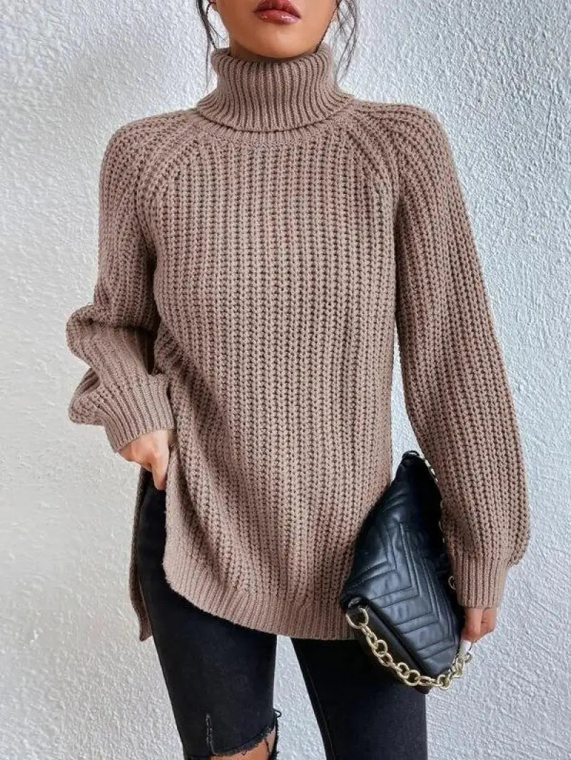 Mia™ - Comfortable Turtleneck Long Sweater