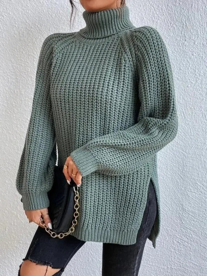 Mia™ - Comfortable Turtleneck Long Sweater