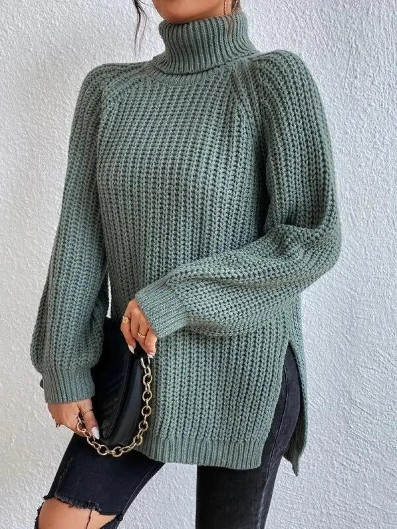 Mia™ - Comfortable Turtleneck Long Sweater