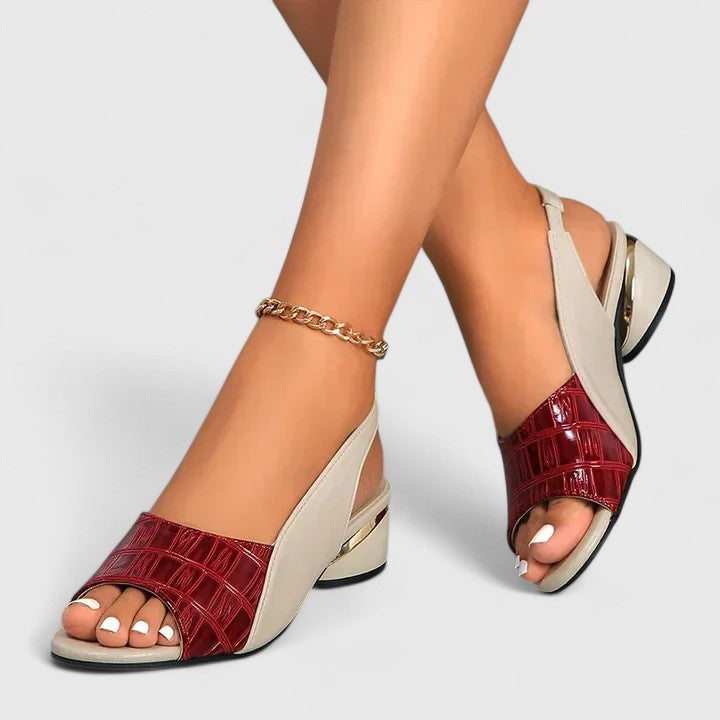 Mariah | Elegant Leather Sandals