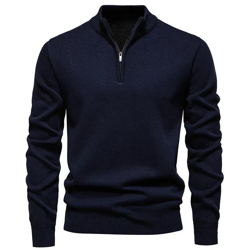 Calleron | Elevated Quarter-Zip Sweater