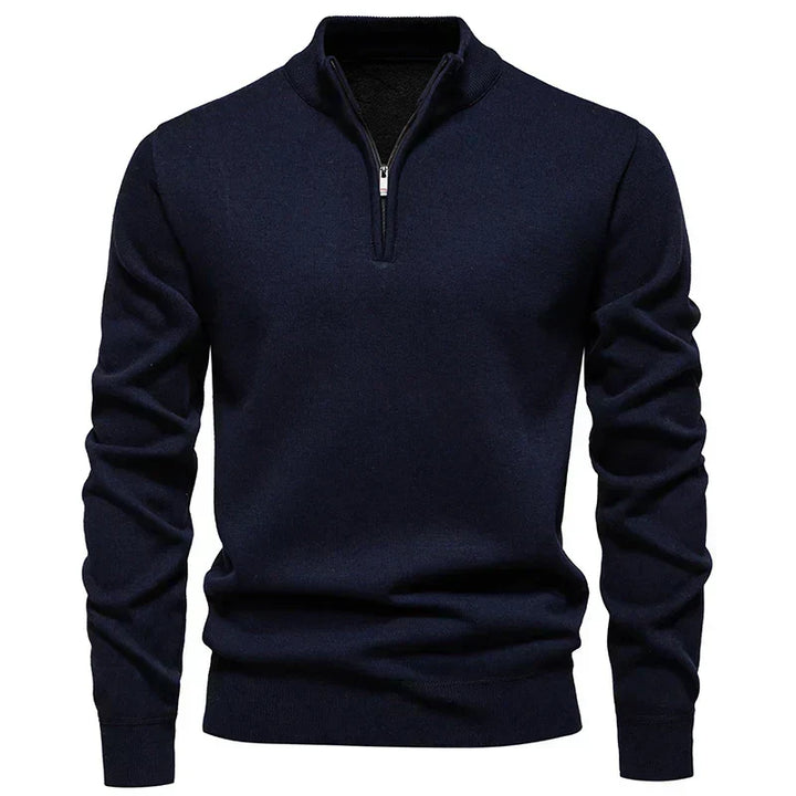 Calleron | Elevated Quarter-Zip Sweater