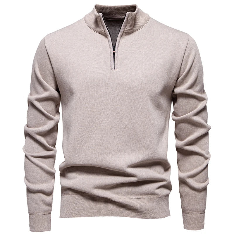 Calleron | Elevated Quarter-Zip Sweater