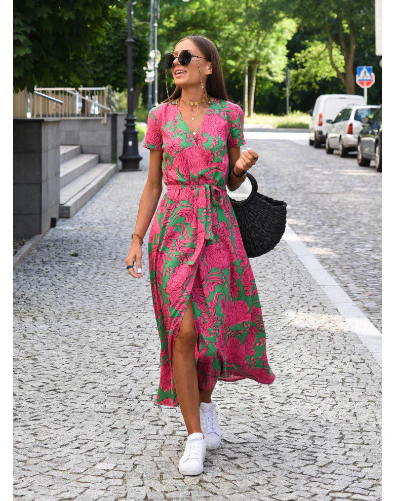 Claire | V Neck Dress