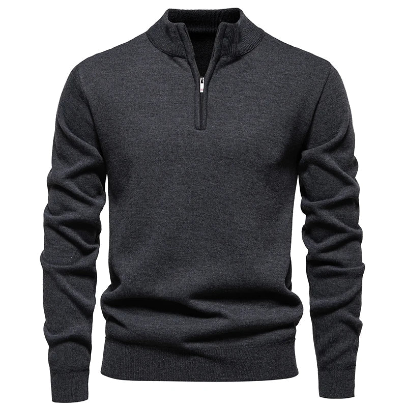 Calleron | Elevated Quarter-Zip Sweater