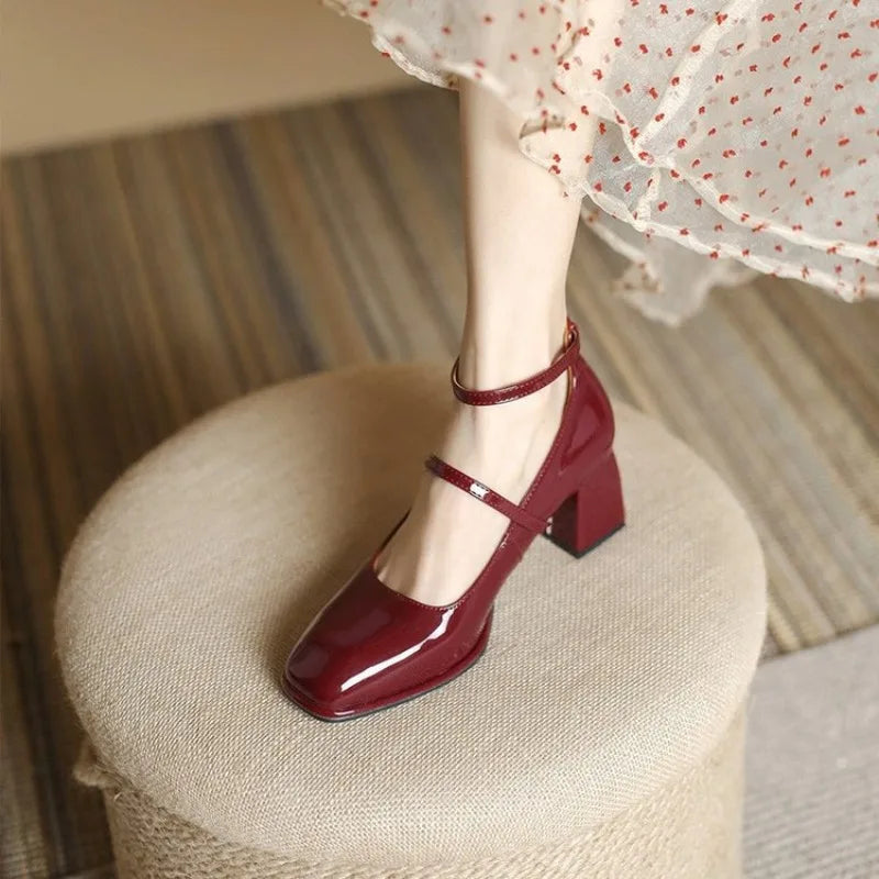 Karin | Elegant Ankle-Strap Pumps