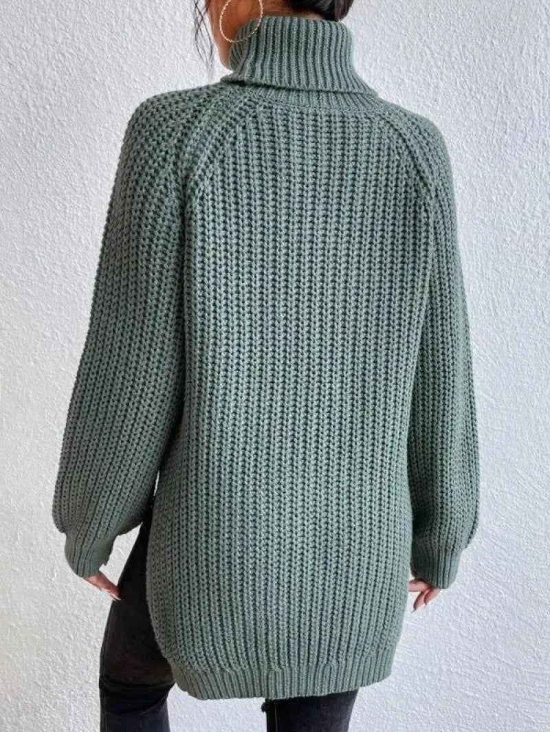Mia™ - Comfortable Turtleneck Long Sweater