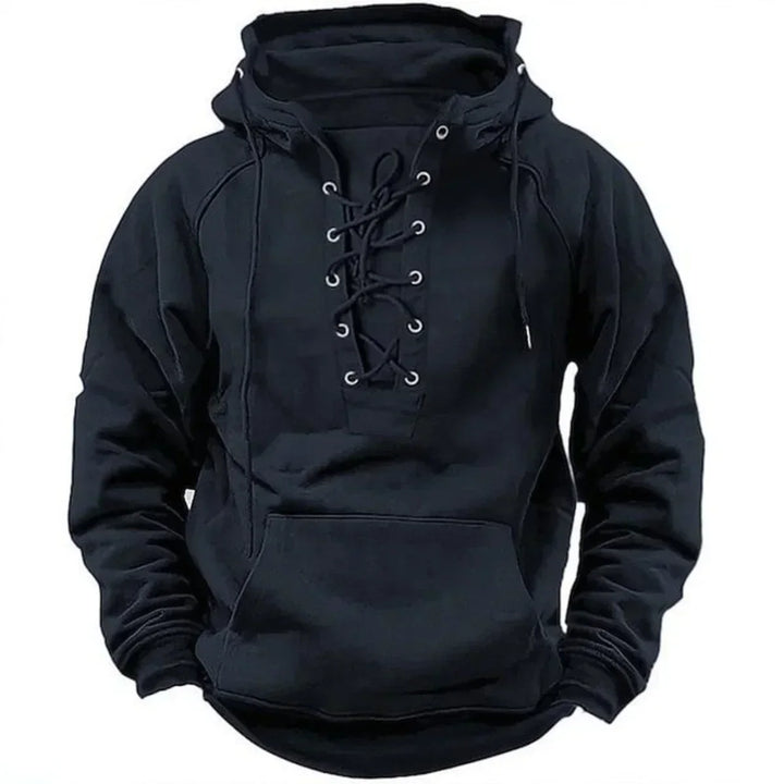 Cedrin | Rugged Drawstring Hoodie