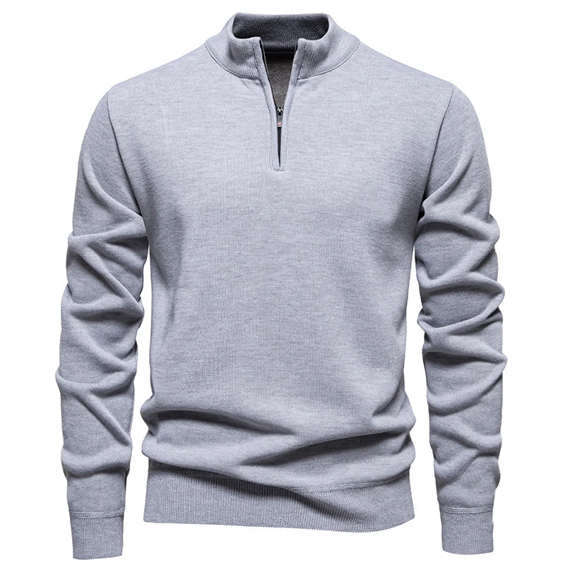 Calleron | Elevated Quarter-Zip Sweater