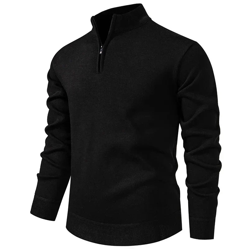 Calleron | Elevated Quarter-Zip Sweater