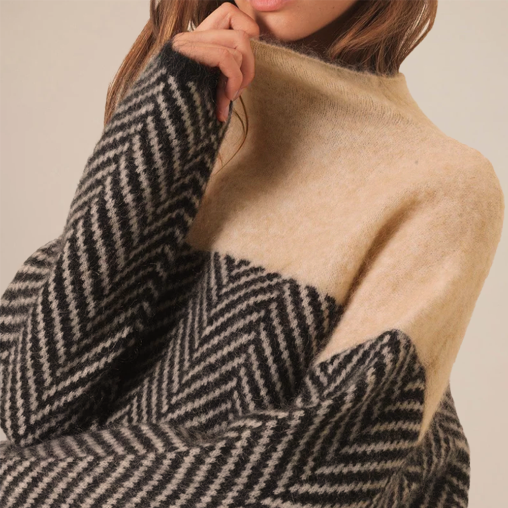 Adelie | Premium Turtleneck Sweater