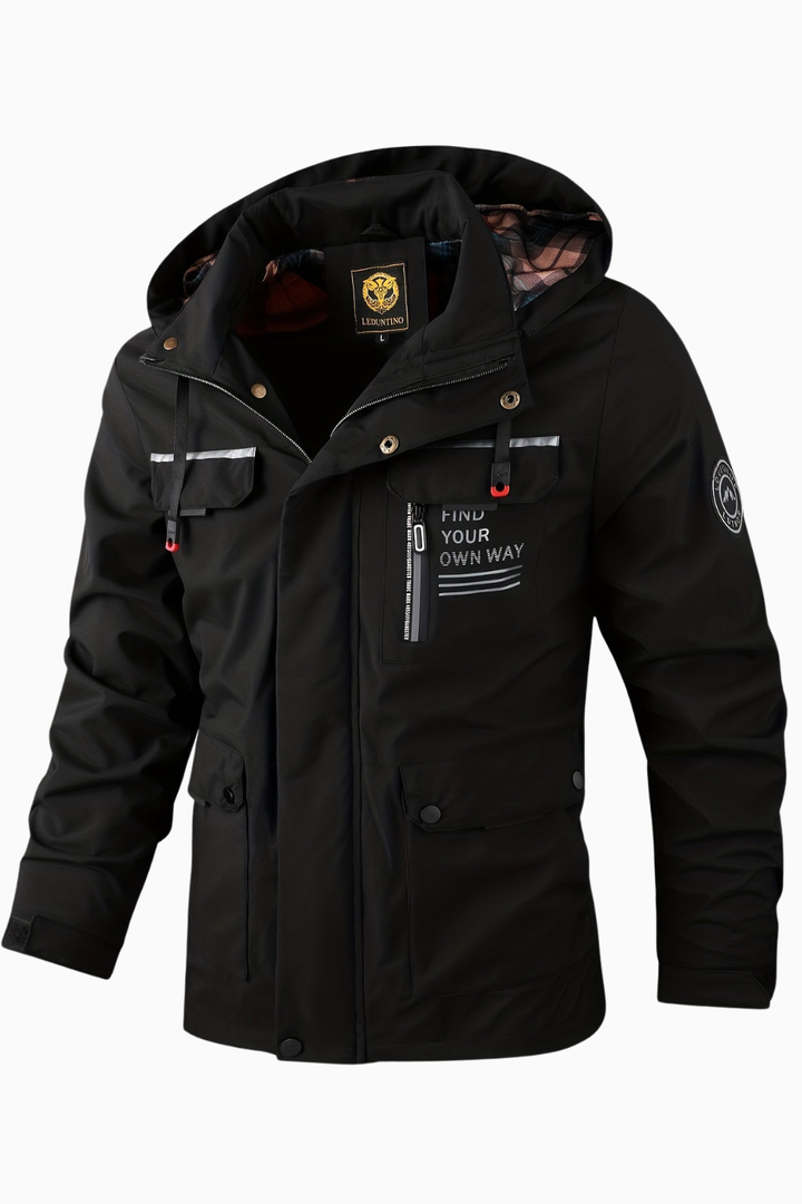 Edward | Victor Men's Waterproof Outdoor Jacket for Fall