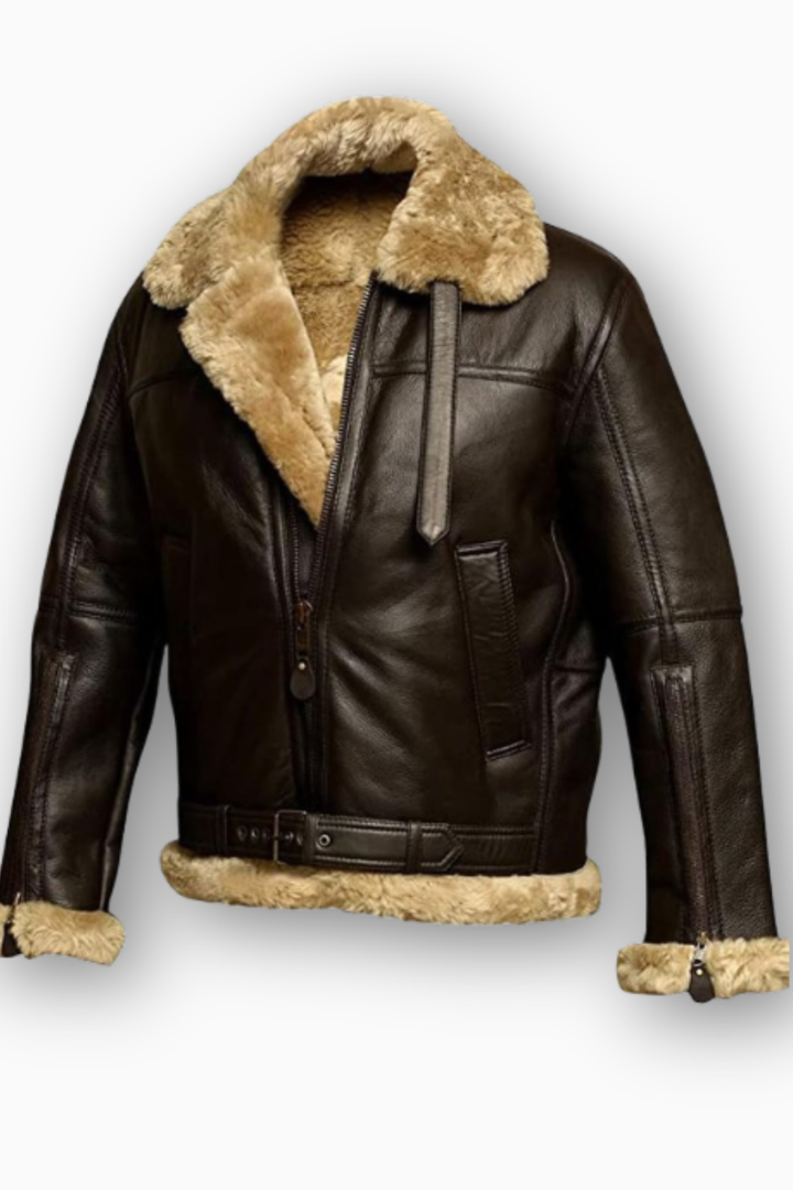 Rocky  | Warm Leather Jacket