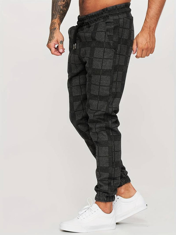 Renzo | Stylish Check Pants