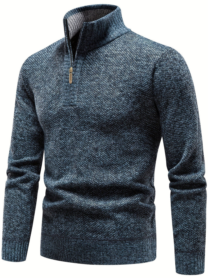 Elric | Casual Style Half-Zip Sweater