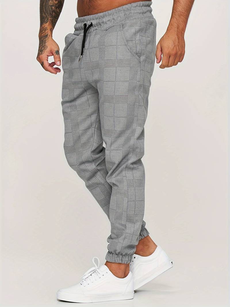 Renzo | Stylish Check Pants