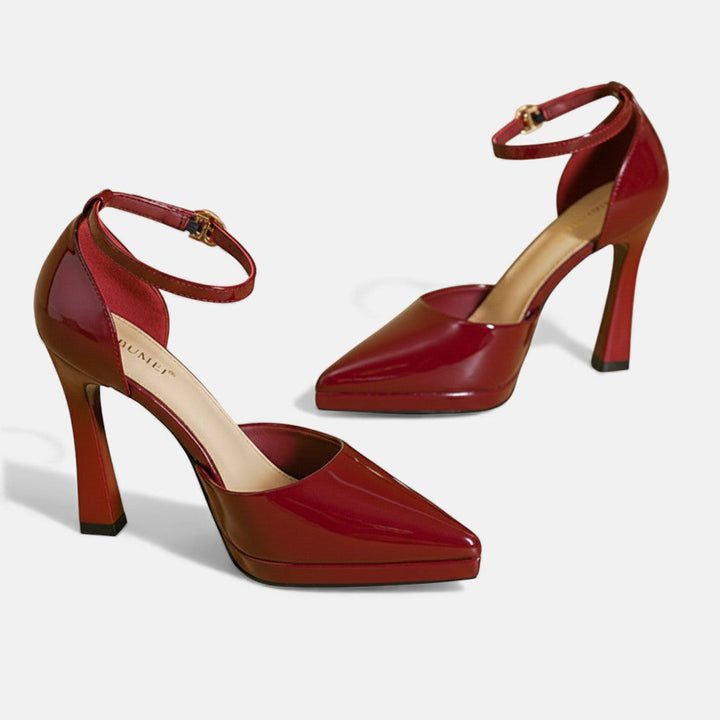 Kyrelle | Leather Heels