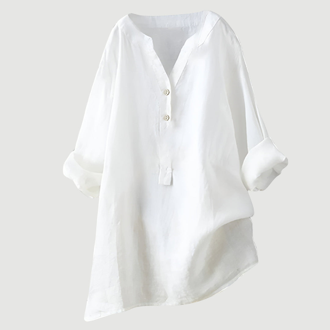 Sophia | Airy Button-Down Shirt