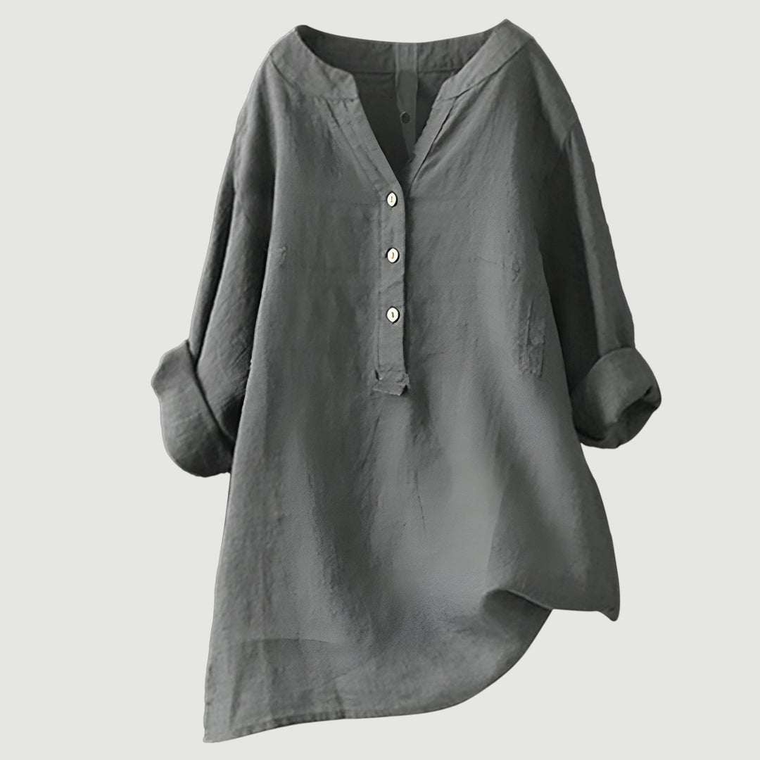 Sophia | Airy Button-Down Shirt