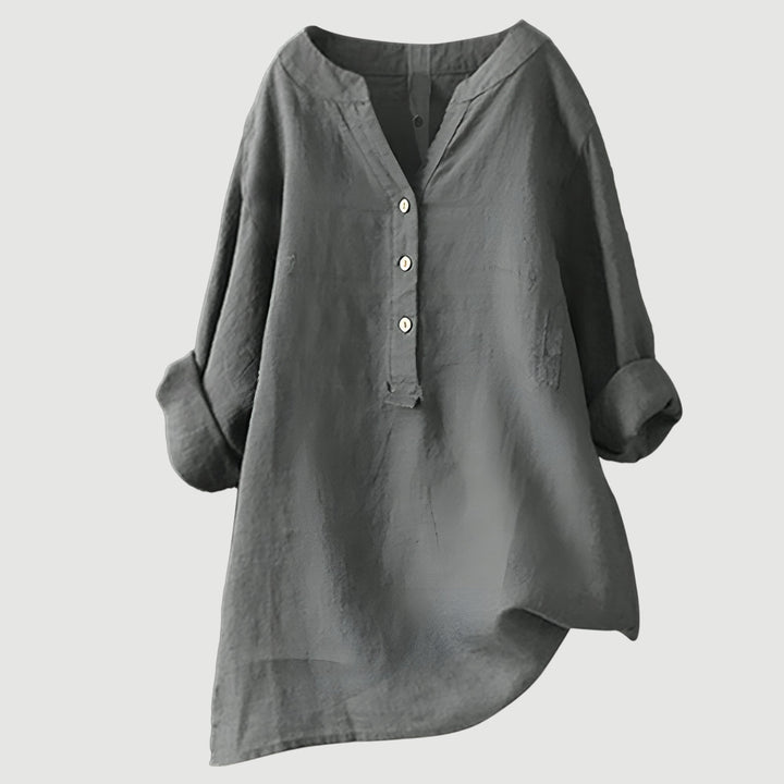 Sophia | Airy Button-Down Shirt