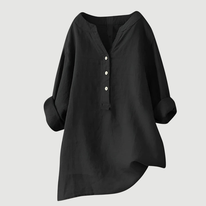 Sophia | Airy Button-Down Shirt