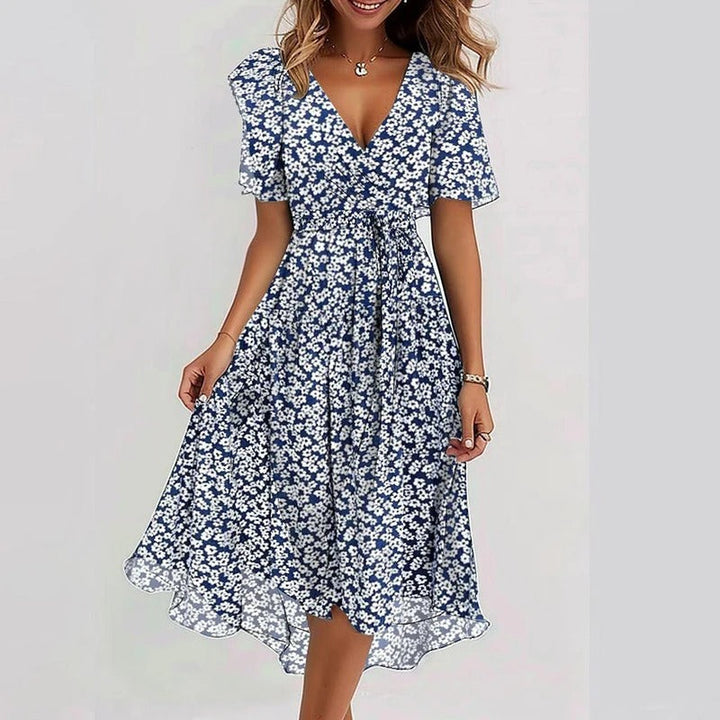 Yara | Elegant Colorful Dress