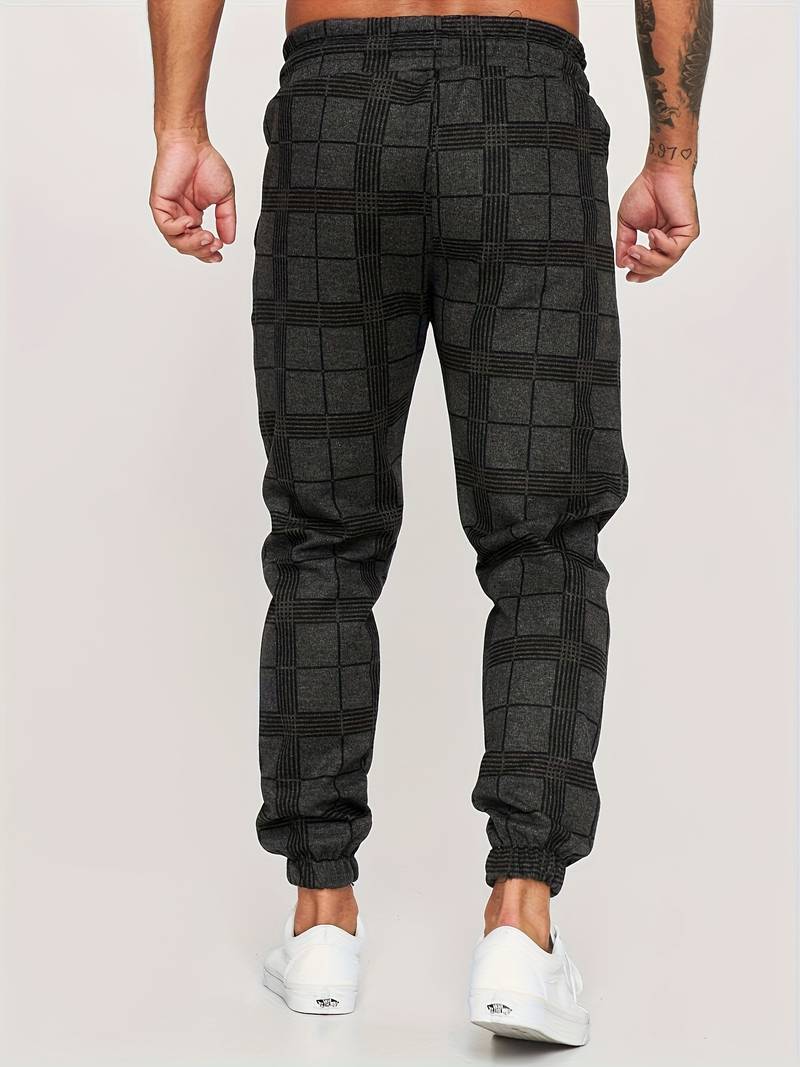 Renzo | Stylish Check Pants