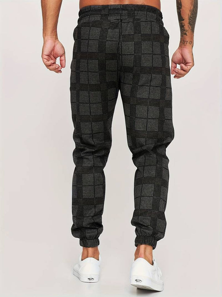 Renzo | Stylish Check Pants