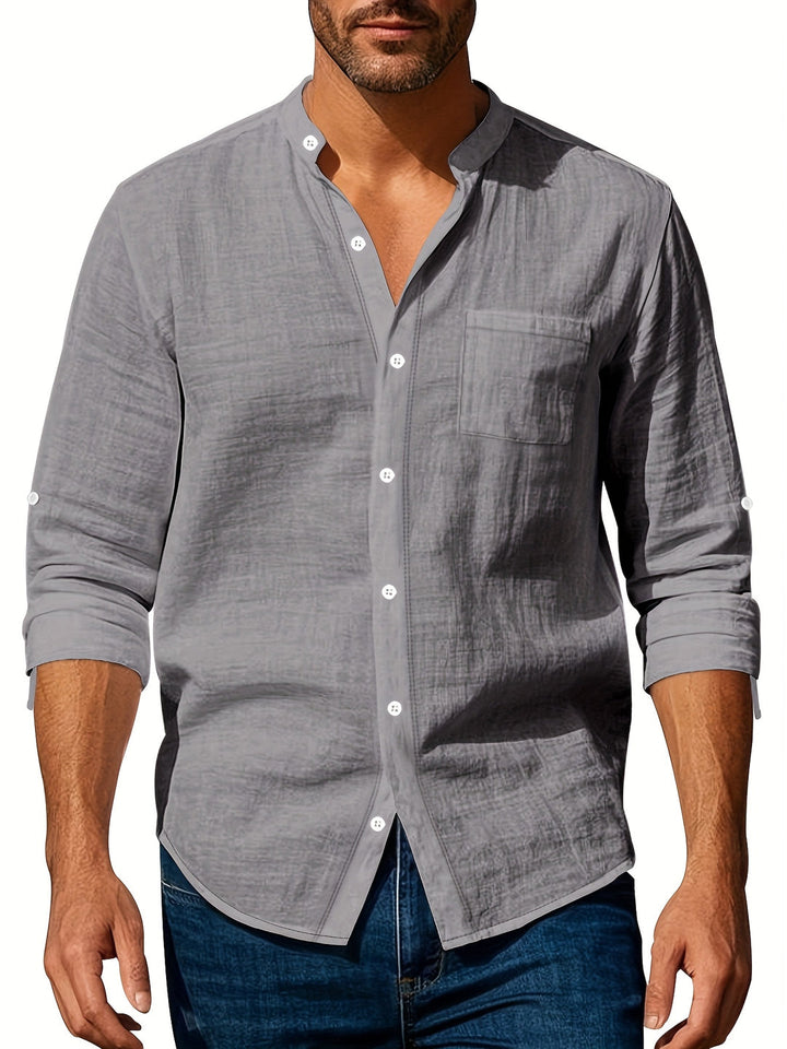 Melvin | Stylish Breathable Button-Up Shirt