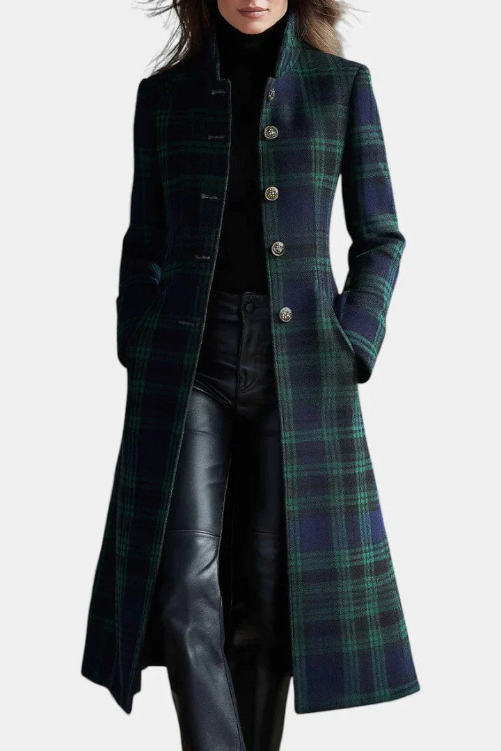 Miranda | Timeless Plaid Elegant Coat