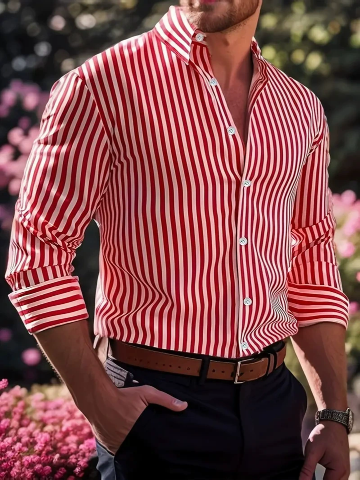 Robert | Perfect Fit Striped Shirt