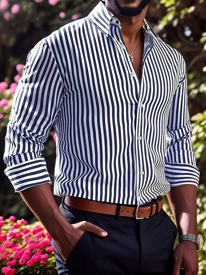 Robert | Perfect Fit Striped Shirt