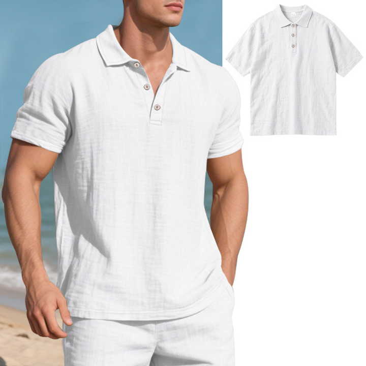 Delfin | Essential Short-Sleeve Polo Shirt