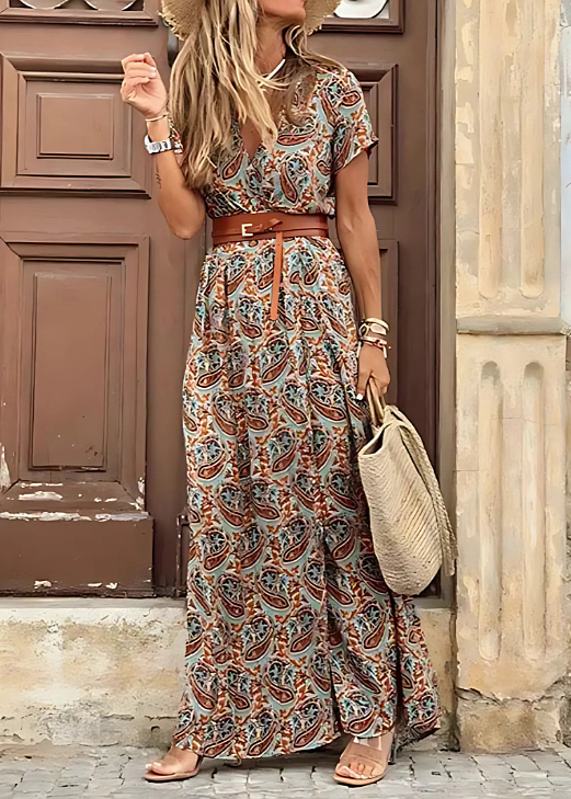 Savannah | Boho Midi Dress