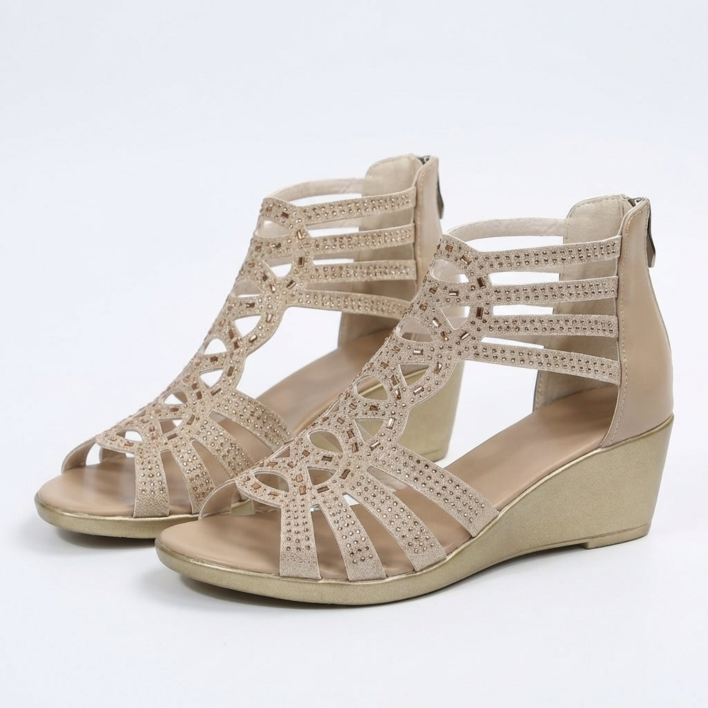 Adèle | Comfortable Wedge Sandals