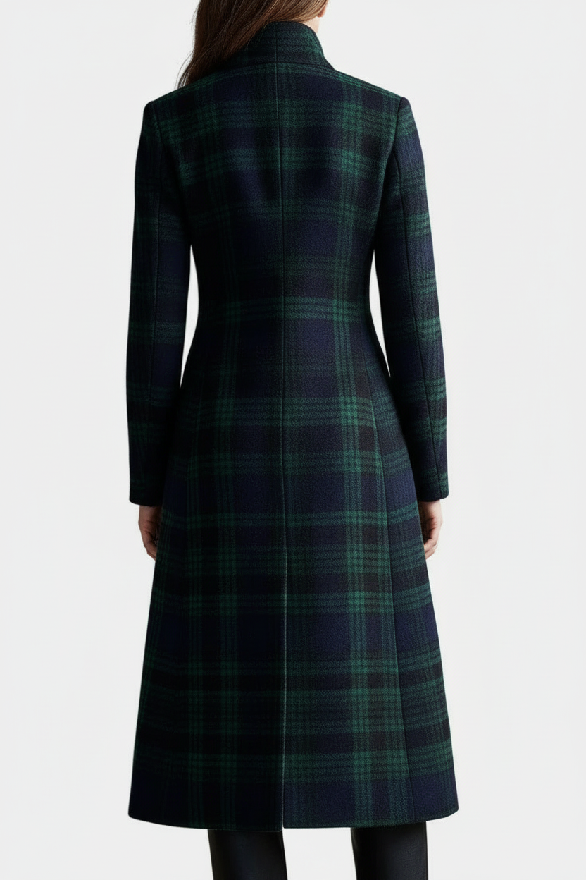 Miranda | Timeless Plaid Elegant Coat