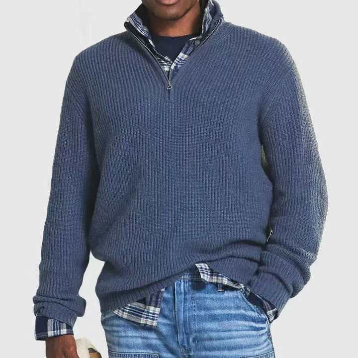 Archer – Half-Zip Knit Jumper