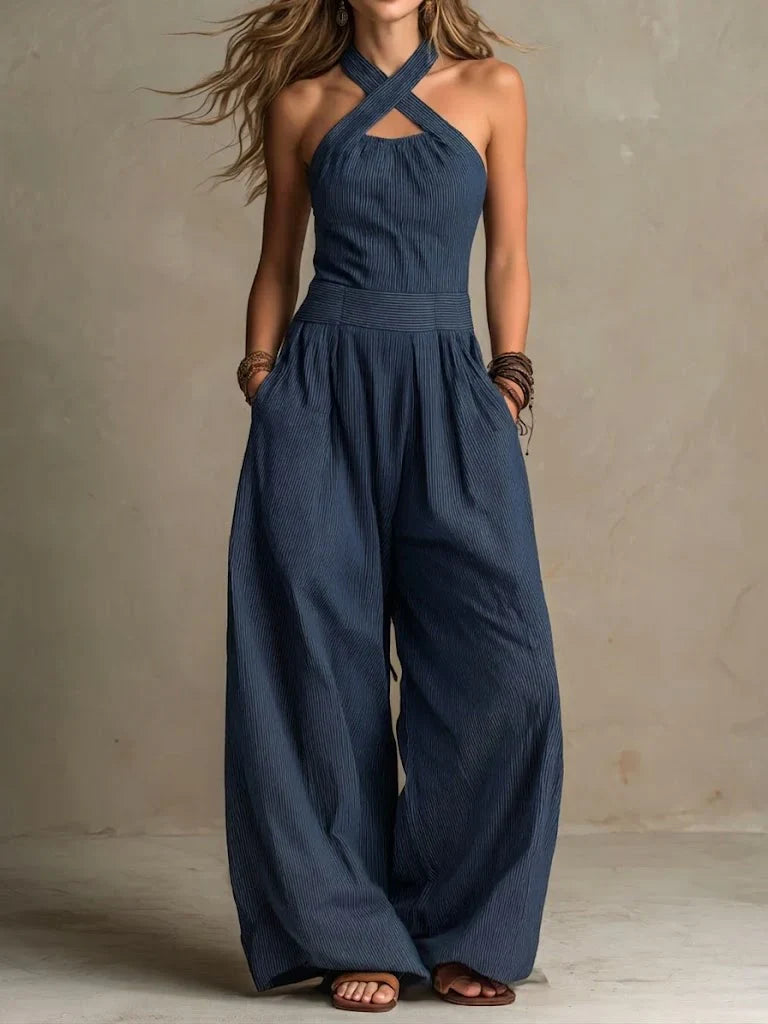 Bianca | Elegant Wide Leg Jumpsuit