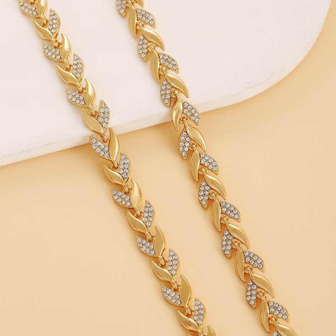 Claudine | Fish Tail Necklace & Bracelet Set