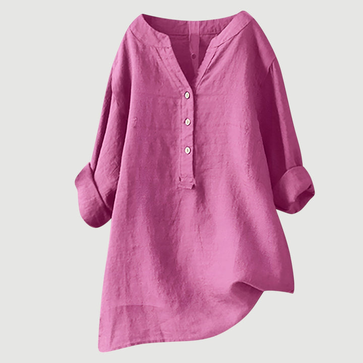 Sophia | Airy Button-Down Shirt